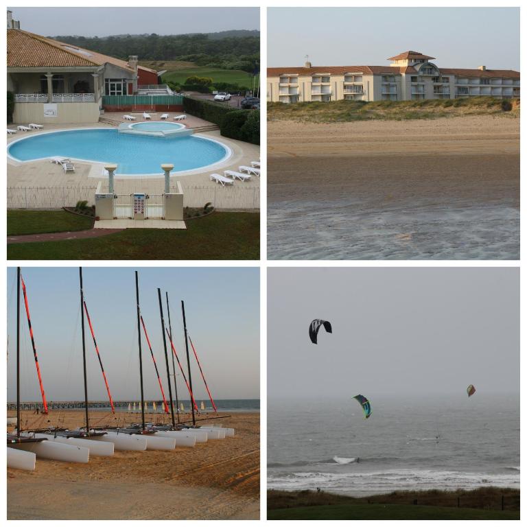 A SAISIR VUE SUR L'OCEAN, DIRECT PLAGE, PISCINE, appartement entier studio pour 4 personnes - Studio - Vue sur Mer - 9