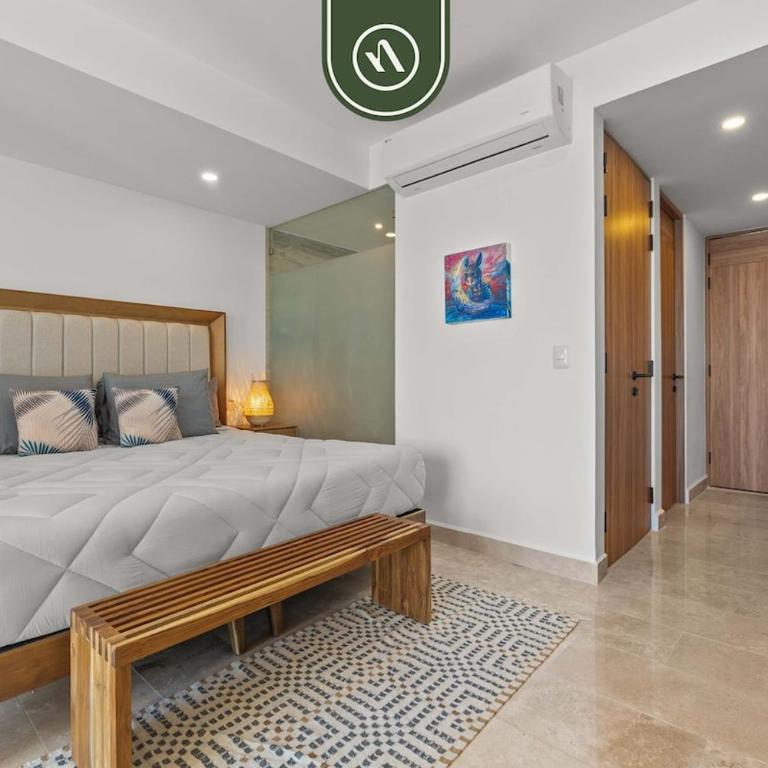 Luxury Studio with Oceanview - Beach - Pool - GYM - Casa - 12