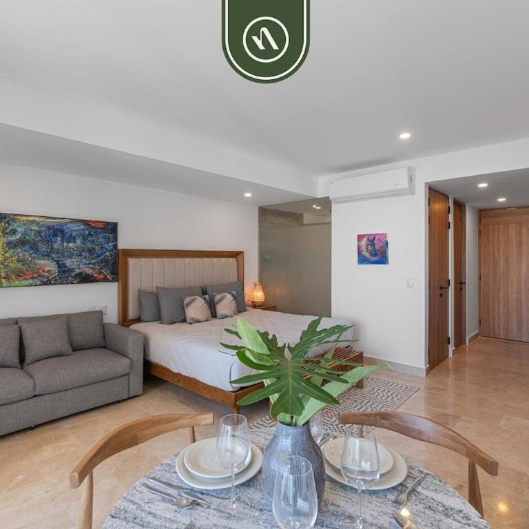 Luxury Studio with Oceanview - Beach - Pool - GYM - Casa - 14
