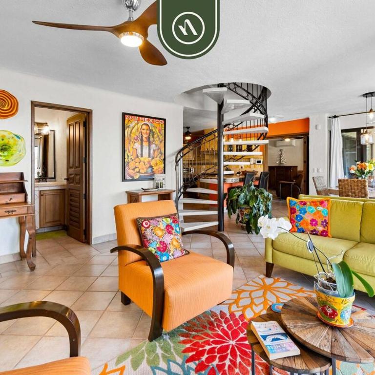 Mexican 2 BR Condo - Private Pool - Romantic Zone - Casa - 8