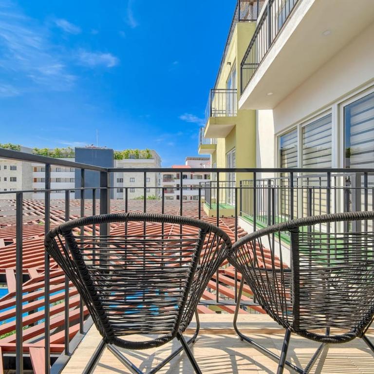 Cozy Studio -Private Balcony - Pool - Gym - Ferienhaus - 14