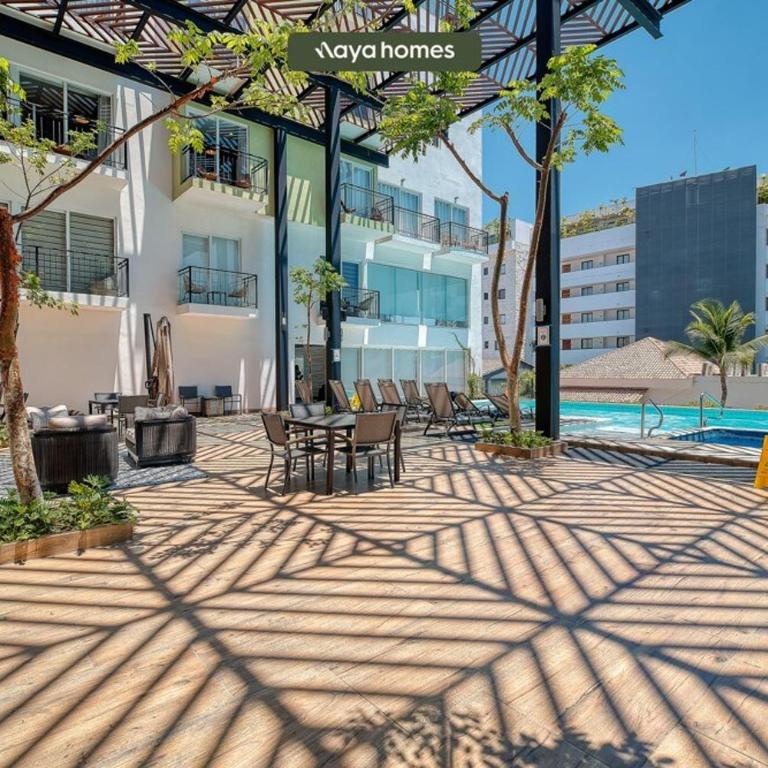 Cozy Studio -Private Balcony - Pool - Gym - Ferienhaus - 17