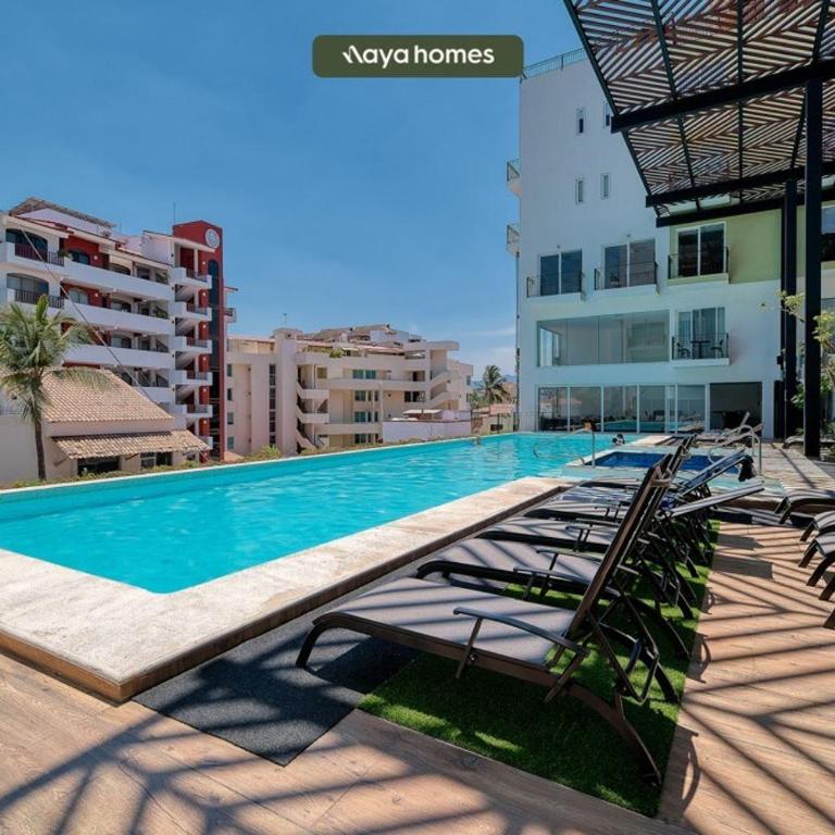 Cozy Studio -Private Balcony - Pool - Gym - Ferienhaus - 18