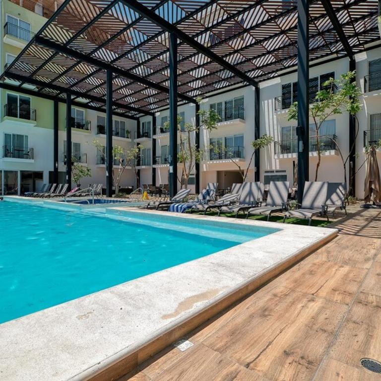Cozy Studio -Private Balcony - Pool - Gym - Ferienhaus - 26