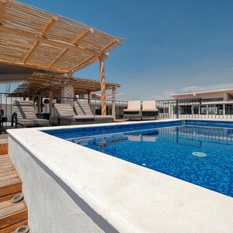 Cozy Studio -Private Balcony - Pool - Gym - Ferienhaus - 30