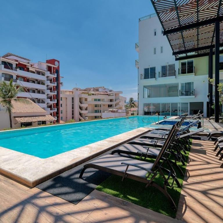 Cozy Studio -Private Balcony - Pool - Gym - Ferienhaus - 43
