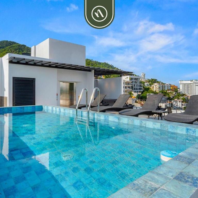 New 1 BR Condo - Rooftop Pool - Romantic Zone - Casa - 29