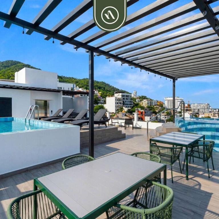 New 1 BR Condo - Rooftop Pool - Romantic Zone - Casa - 37