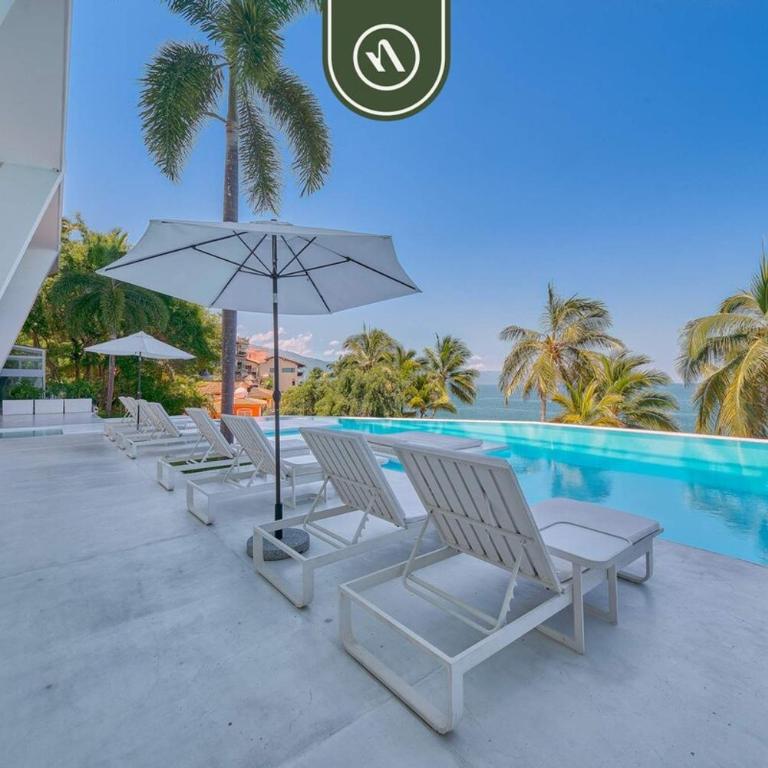 Oceanview Luxury Condo - Private Beach - Rooftpop - Casa - 53