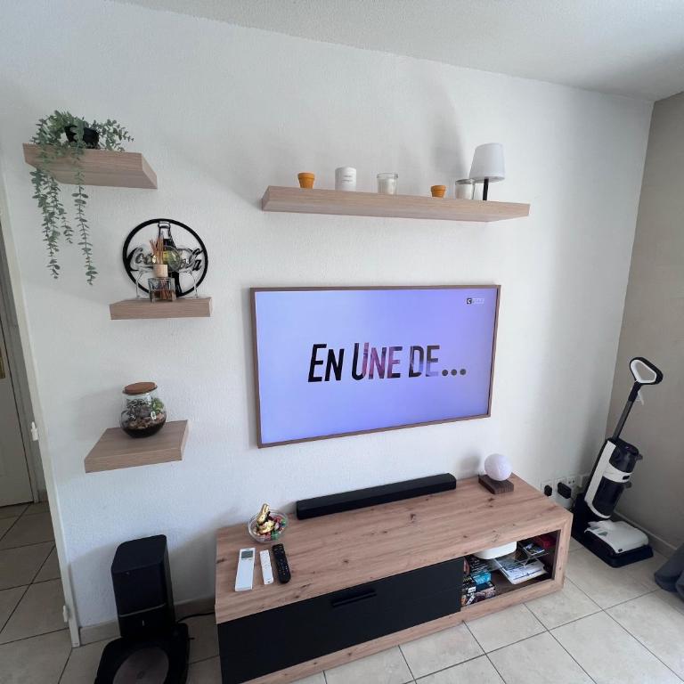 Appartement T2 avec jardin privé, piscine et barbecue - Appartement 1 Chambre - 20