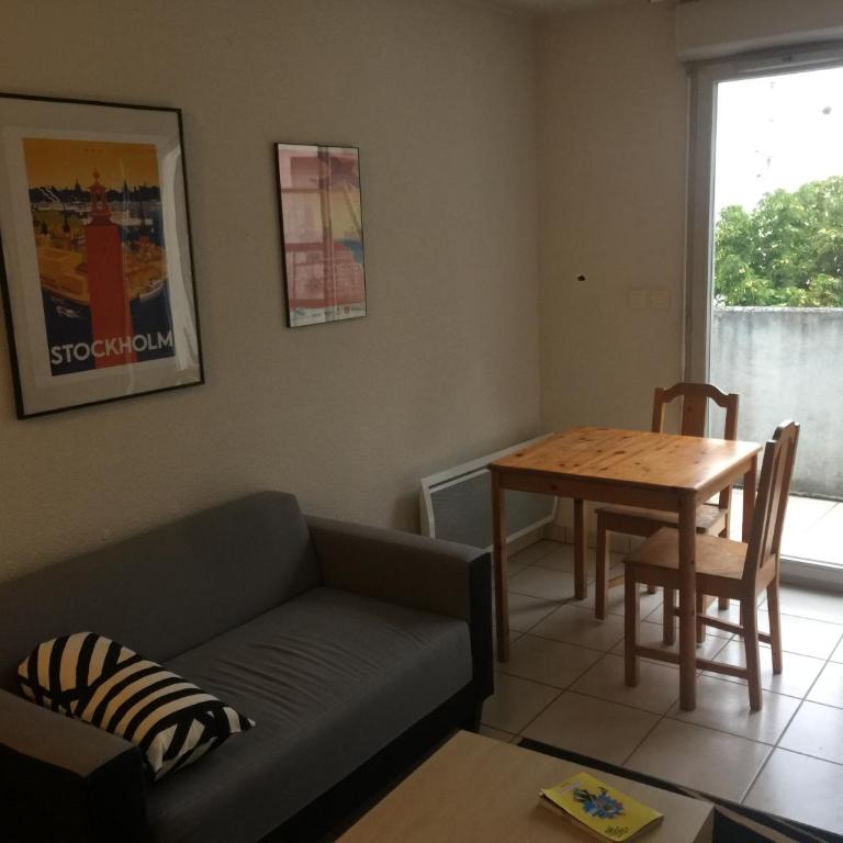Appartement T1 avec terrasse au calme 4ème étage sur 4 - Apartment mit 1 Schlafzimmer - 8