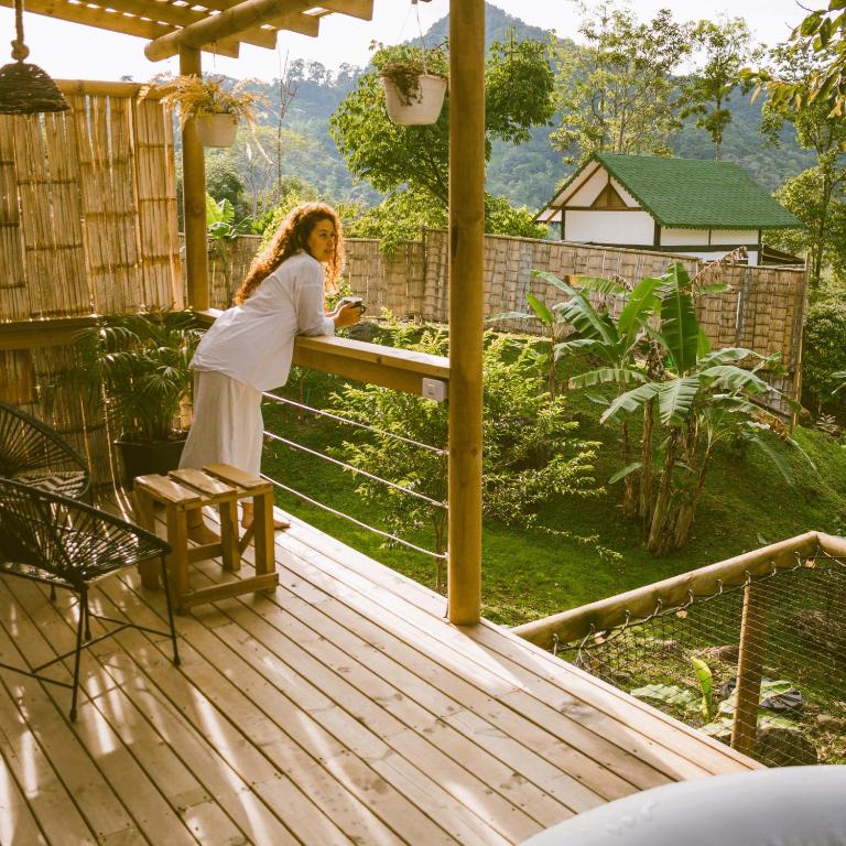 Cabaña Glamping San Carlos Antioquía Pun chinaw Ecocabañas - Casa - 5