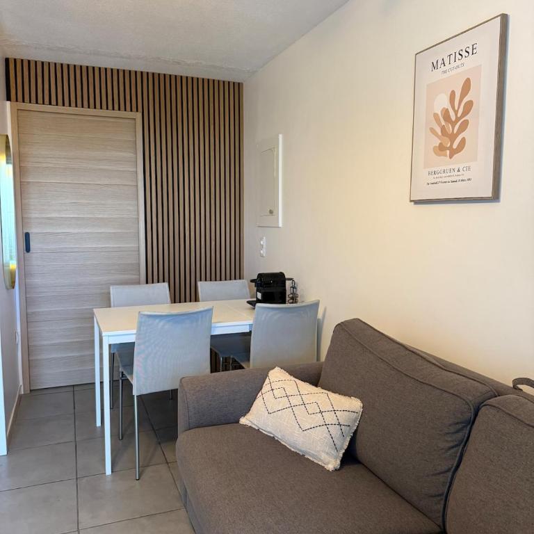 Studio Cabine - Clim - Wifi - Parking - Terasse - Piscine - One-Bedroom Apartment - 6