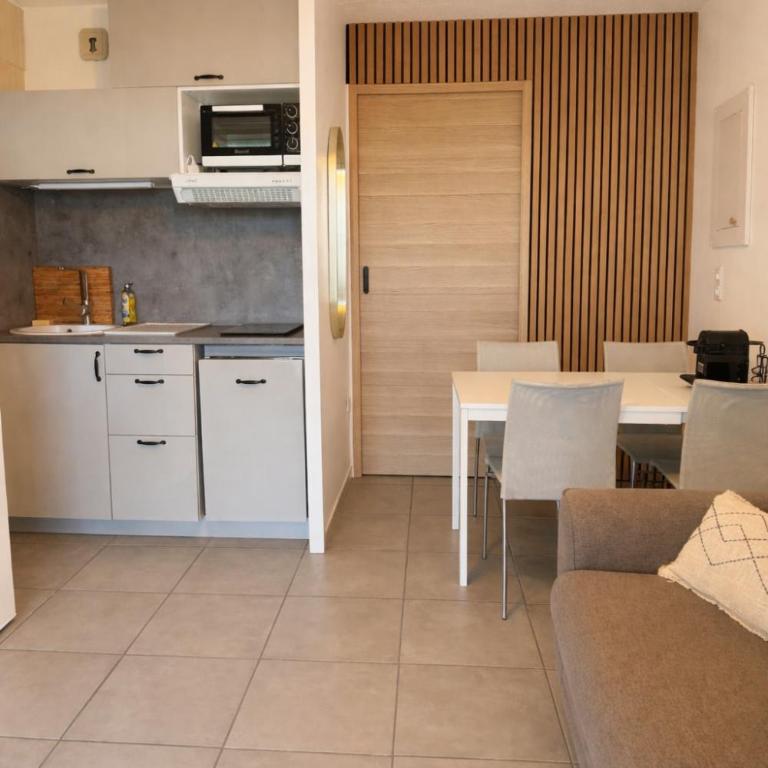 Studio Cabine - Clim - Wifi - Parking - Terasse - Piscine - One-Bedroom Apartment - 5