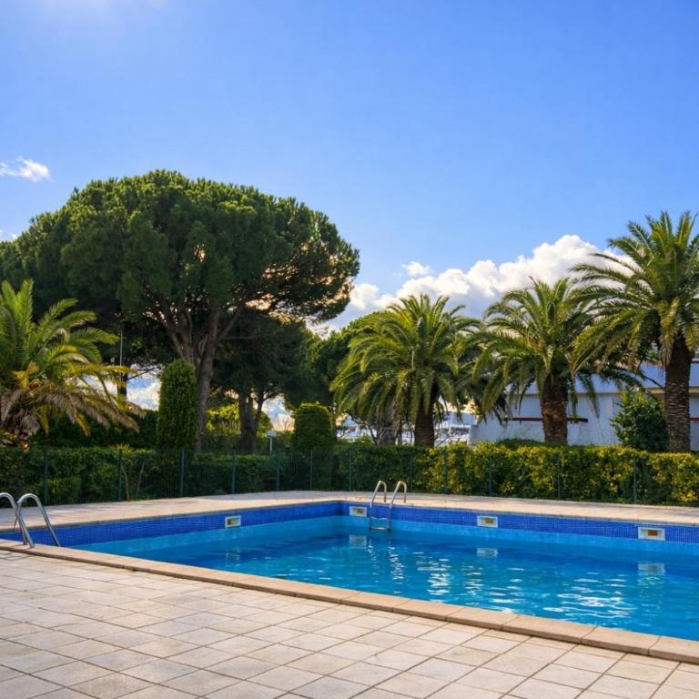 Studio Cabine - Clim - Wifi - Parking - Terasse - Piscine - One-Bedroom Apartment - 4