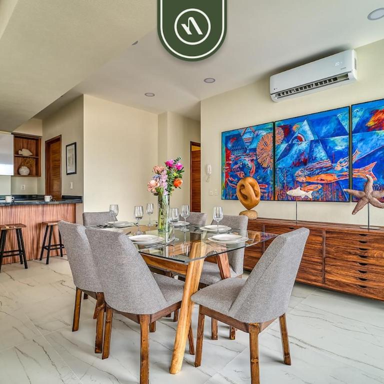 New 2 BR Condo One Street From Beach - Pool - Gym - Casa - 7