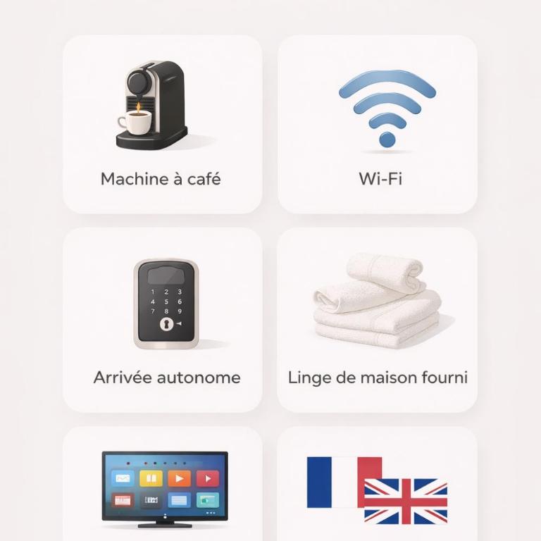 Studio Cabine - Clim - Wifi - Parking - Terasse - Piscine - One-Bedroom Apartment - 19