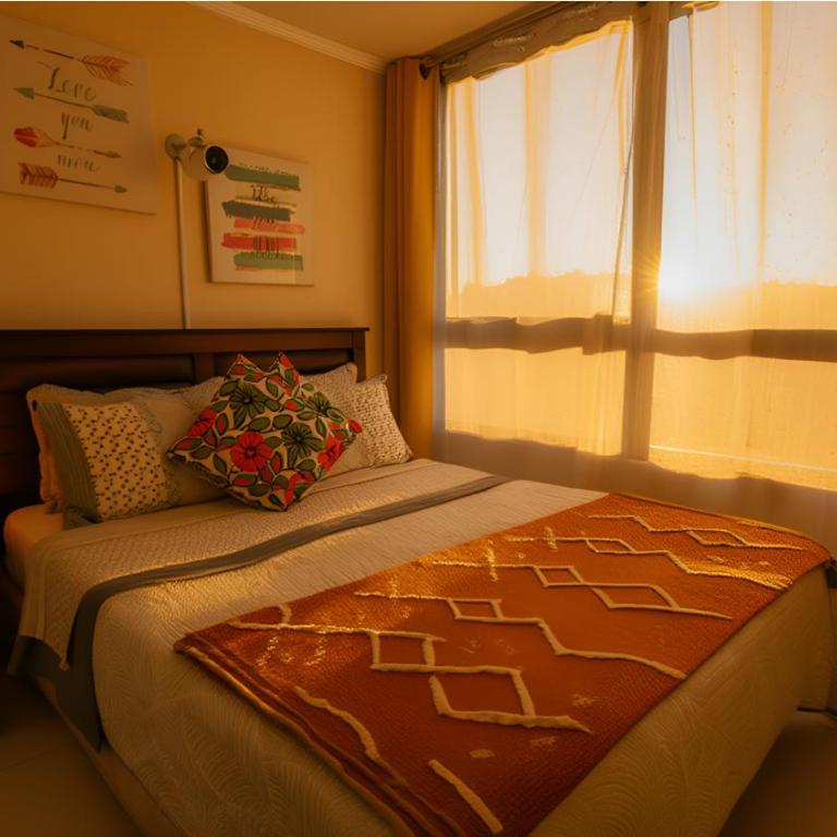 Depto moderno con piscina y vista ciudad, a pasos Metro Santa Isabel y Barrio Italia - One-Bedroom Apartment - 8