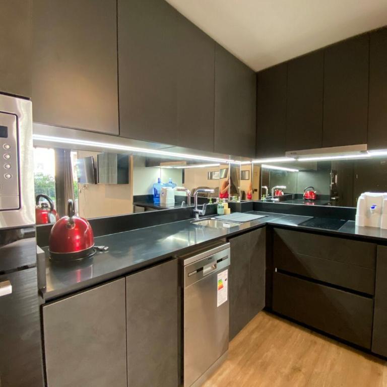 Lujoso departamento en Estoril, Las Condes - One-Bedroom Apartment - 5