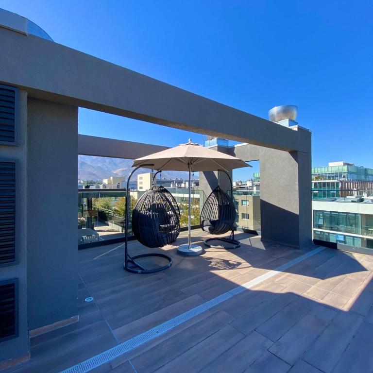 Lujoso departamento en Estoril, Las Condes - One-Bedroom Apartment - 30