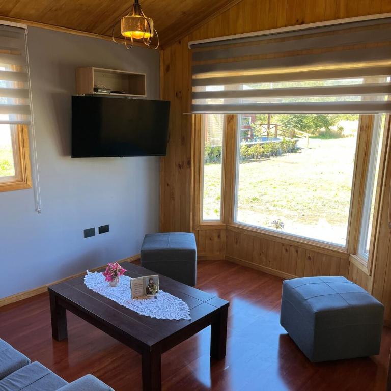 cabaña alerce lago panguipulli - Two-Bedroom House - 7