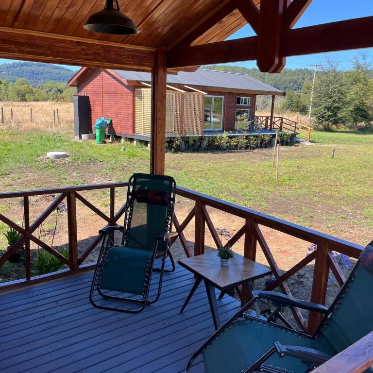 cabaña alerce lago panguipulli - Two-Bedroom House - 32