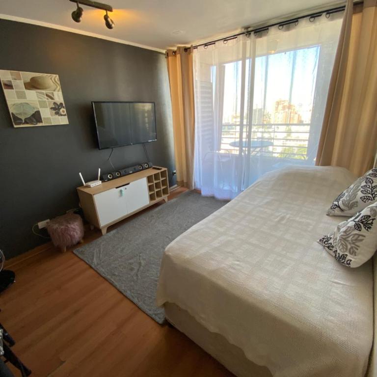 Las condes con piscina - One-Bedroom Apartment - 8