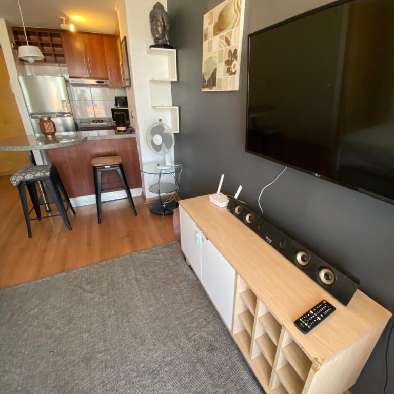 Las condes con piscina - One-Bedroom Apartment - 5