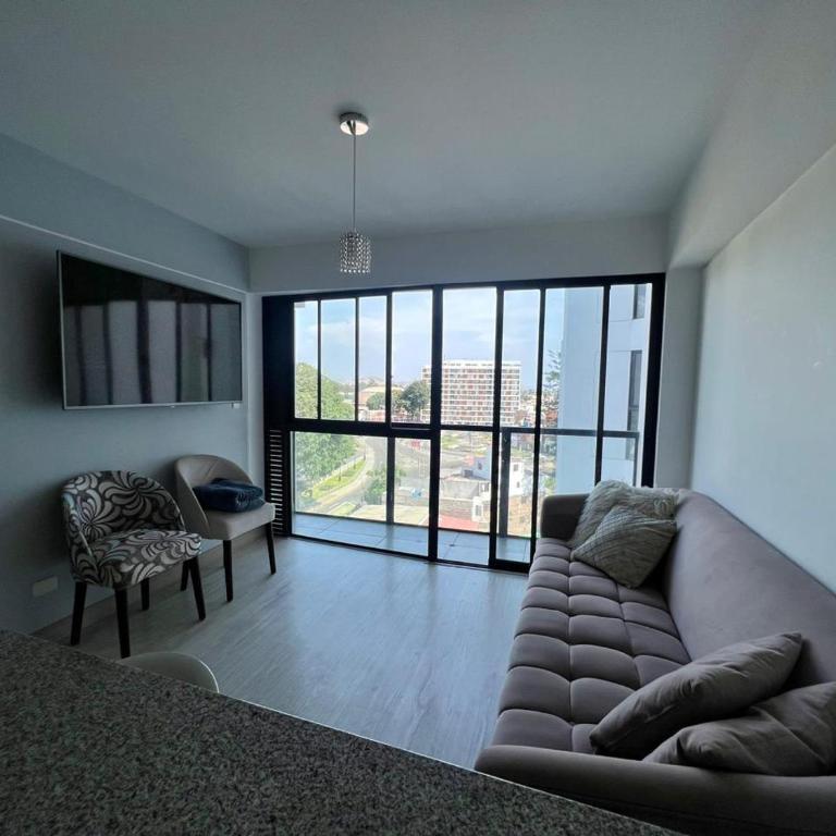 Departamento cerca al mar con terraza panoramica - One-Bedroom Apartment - 9
