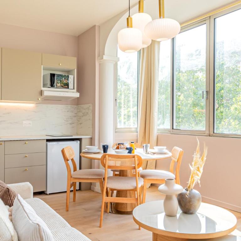 Stylish 1-Bedroom Apartment with Air Conditioning in Paris 17th - Apartamento de 1 dormitorio - 2