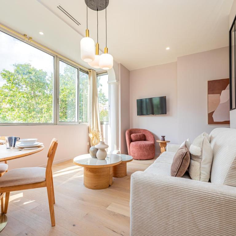 Stylish 1-Bedroom Apartment with Air Conditioning in Paris 17th - Apartamento de 1 dormitorio - 13