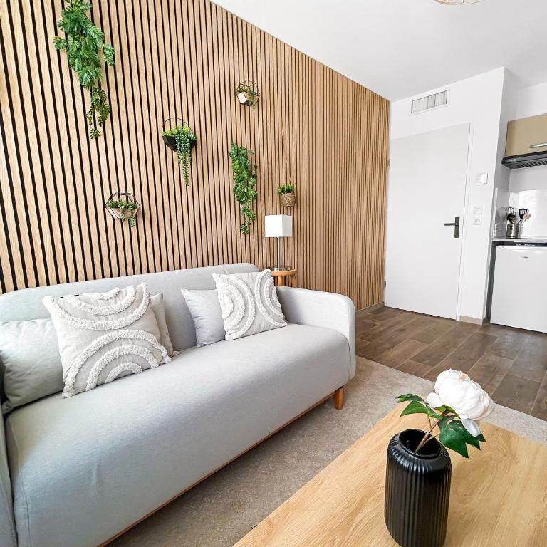 Cosy Appartement a Deux Pas de la Gare - One-Bedroom Apartment - 6