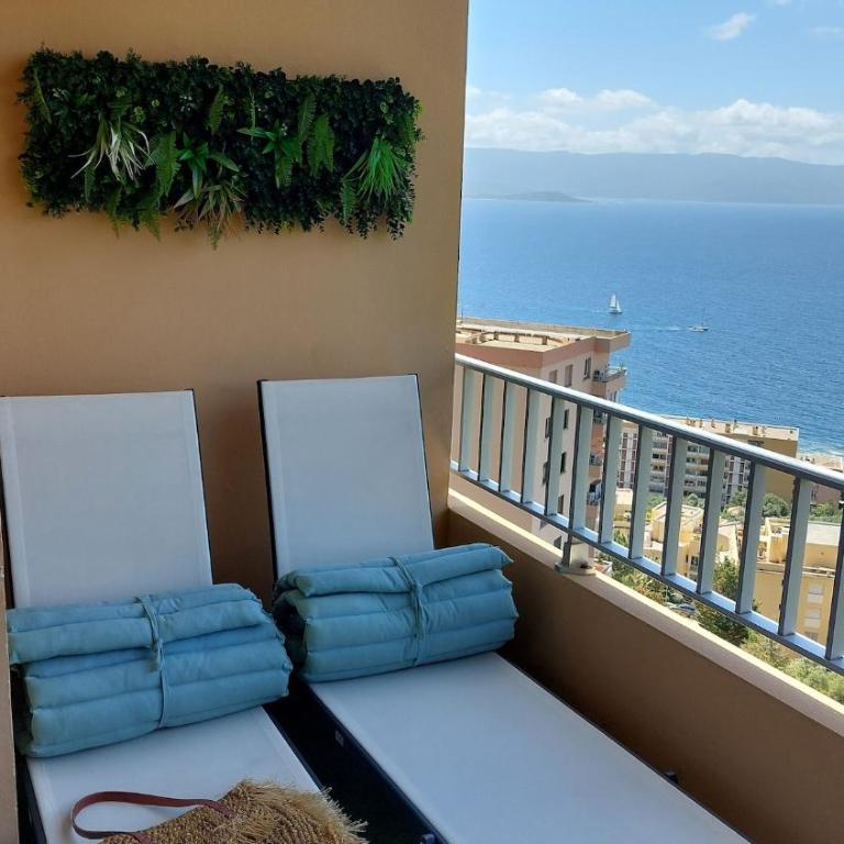 Studio AJACCIO Sanguinaires - Appartement 1 Chambre avec Balcon et Vue sur Mer - 3