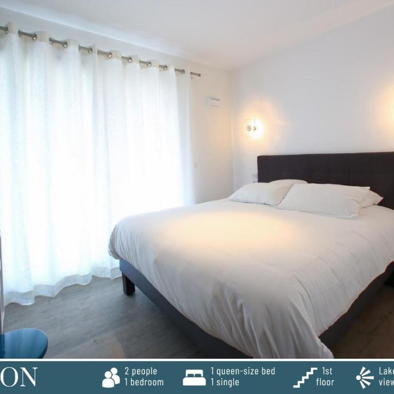 Cote Ouest - One-Bedroom Apartment with Lake View Spa - Horizon - 4