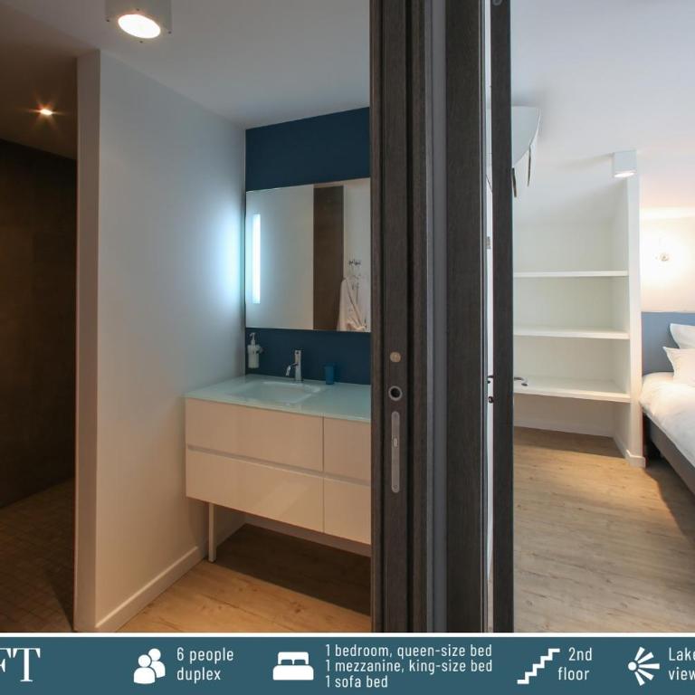 Cote Ouest - Duplex Apartment with Lake View and Spa - Le Loft - 8