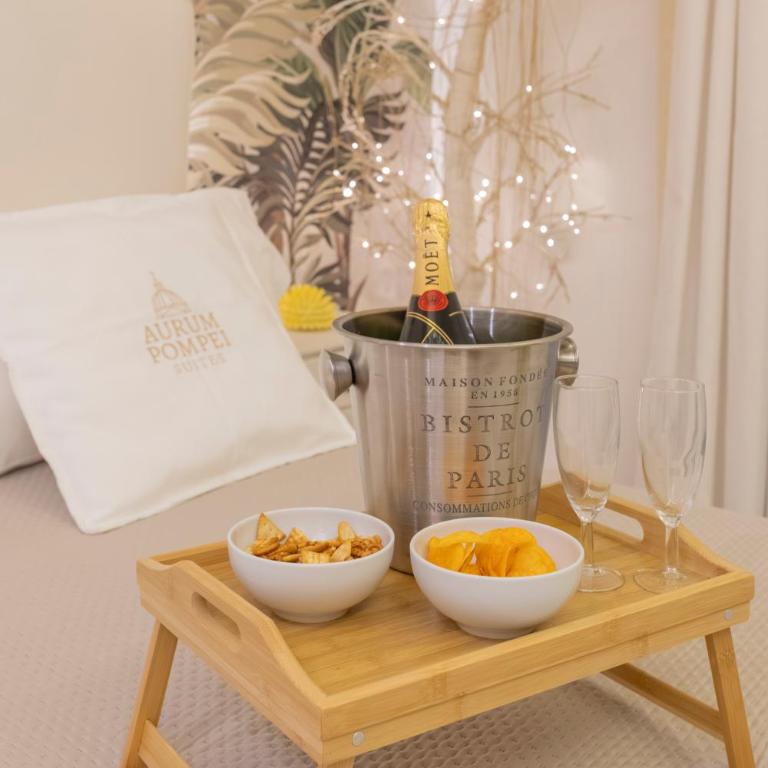Aurum Pompei Suites - Camera Matrimoniale Deluxe con Balcone - 11