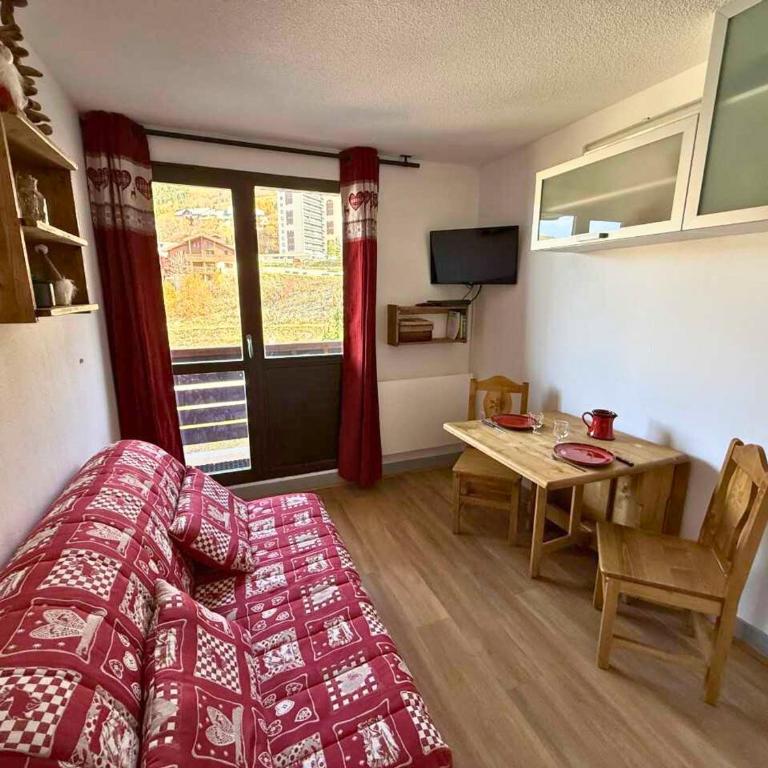 Studio confortable pour 2 avec cuisine équipée, proche des pistes aux Menuires - FR-1-452-146 - Studio - 16