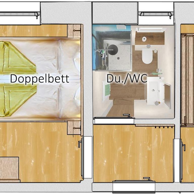Smarthotel inAlpe - Familienzimmer mit Dusche - 3