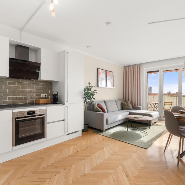 Zentral und Ruhig am Park - 2BR - gratis Parken - 2 Balkone - Apartment mit 2 Schlafzimmern - 8