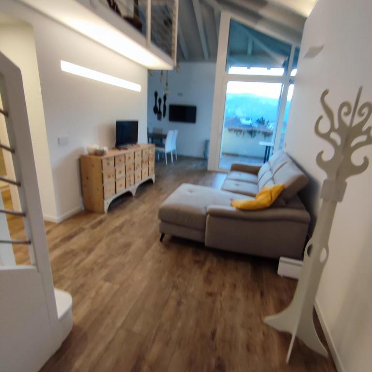 accogliente attico due betulle lavis - Apartamento de 2 dormitorios con vistas a la montaña - 3