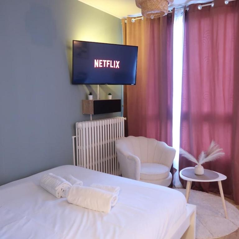 Studio avec parking privé à 8 min du tram - Appartamento con 1 Camera da Letto - 5
