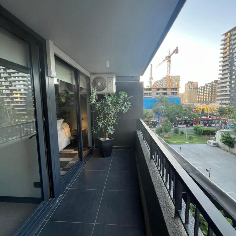 SmartSuites Chile Hermoso Departamento 1 Dormitorio 1 Bano Sofa Cama Aire Acondicionado Terraza Estacionamiento - One-Bedroom Apartment - 20