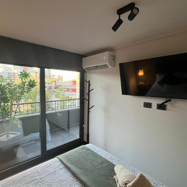 SmartSuites Chile Hermoso Departamento 1 Dormitorio 1 Bano Sofa Cama Aire Acondicionado Terraza Estacionamiento - One-Bedroom Apartment - 27