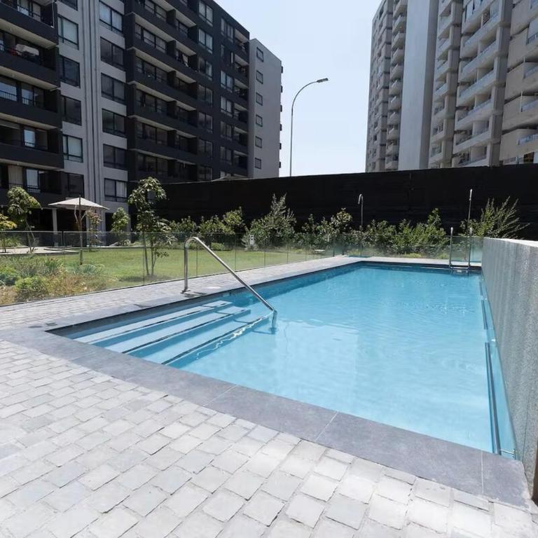SmartSuites Chile Hermoso Departamento 1 Dormitorio 1 Bano Sofa Cama Aire Acondicionado Terraza Estacionamiento - One-Bedroom Apartment - 57