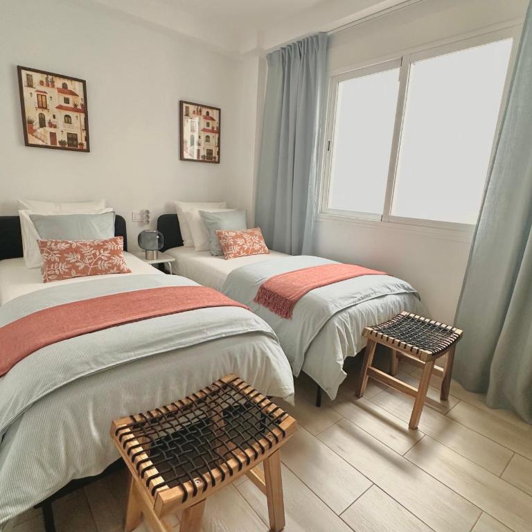 Dúplex Centro y Mar en Fuengirola, Málaga by Casa Flor - Apartamento Deluxe de 3 dormitorios - 10
