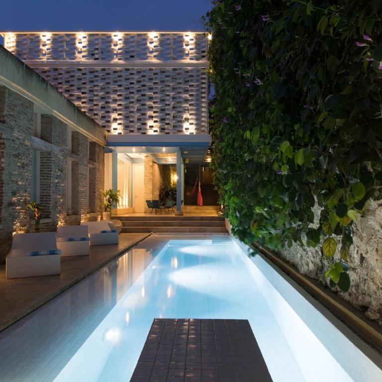NOK Luxury Colonial Villa 6BR with Pool Staff & Breakfast at Getsemani - Villa - 1