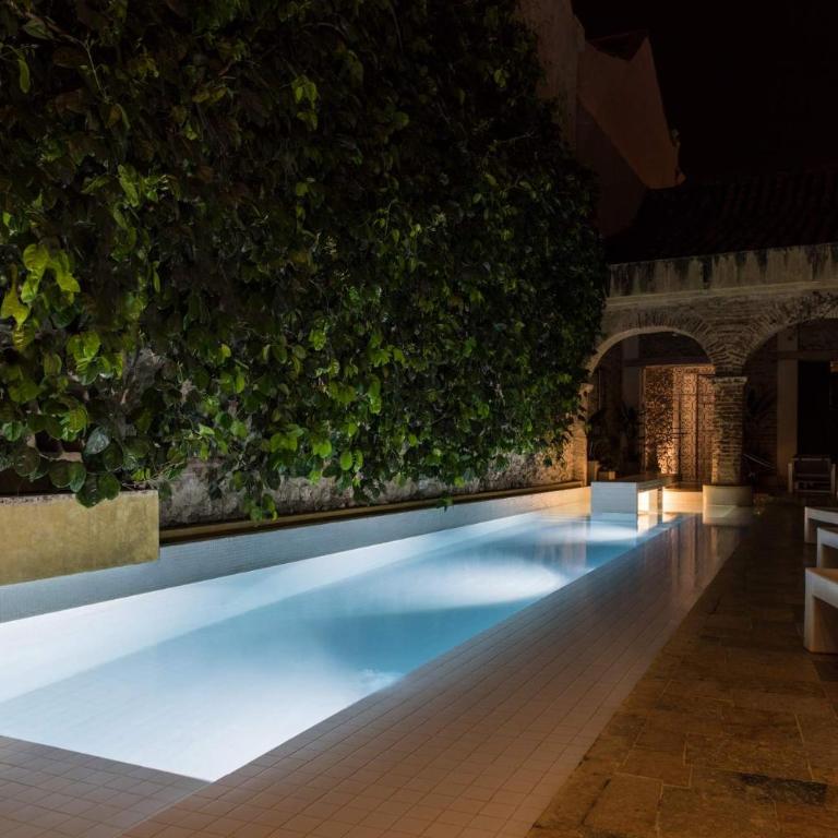 NOK Luxury Colonial Villa 6BR with Pool Staff & Breakfast at Getsemani - Villa - 69