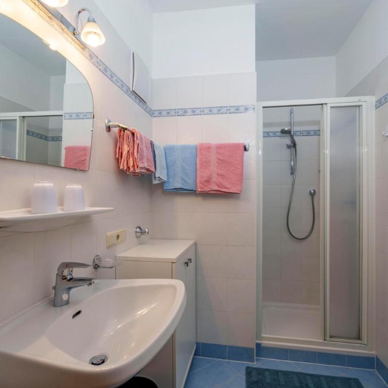 Ferienwohnungen Wieserhof in Andrian, zwischen Bozen und Meran - Appartamento con 1 Camera da Letto, Balcone e Vista Montagna - 14