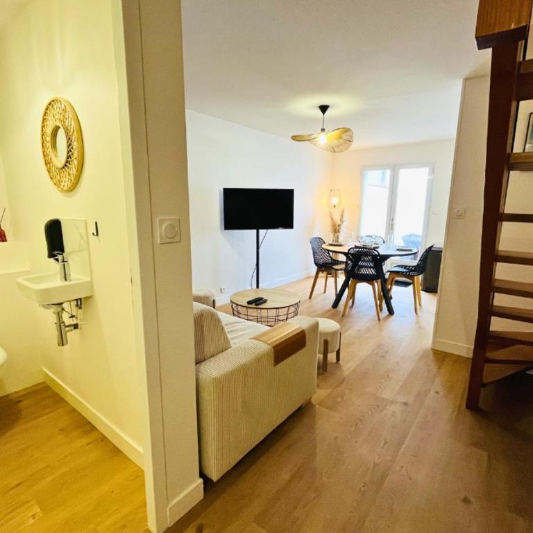 Le Cocon Sablais - 2 bedrooms - Garage - Plancha - Casa con 2 Camere da Letto - 24