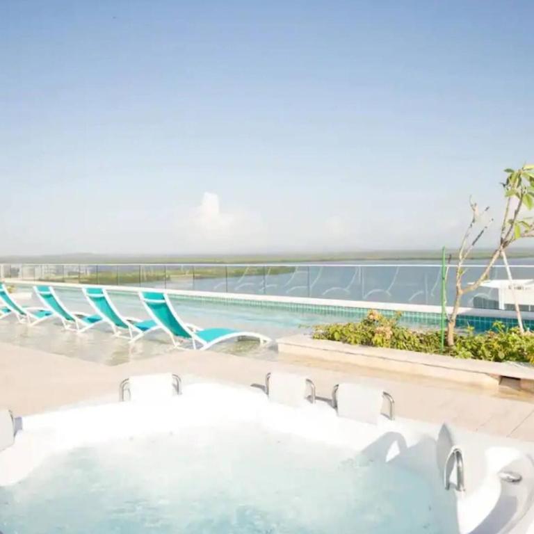 Cartagena Cielo Mar Apartment Steps from the Beach - Apartment - 40